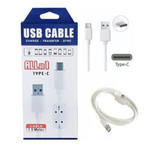 Cabo Tipo C 3.0 - 1,5M Branco